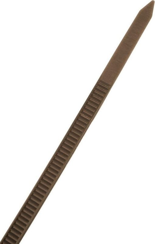 Neo Tools Cable Tie, 50pcs, Plastic, 4.8x160mm, Brown