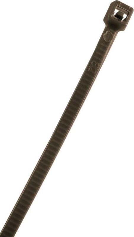 Neo Tools Cable Tie, 50pcs, Plastic, 2.5x200mm, Brown