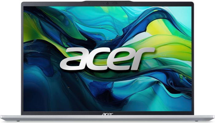 Ноутбук Acer Swift Go 14 SFG14-73 14" 2.8K OLED, Intel U7-155H, 32GB, F1TB, UMA, Win11, сріблястий