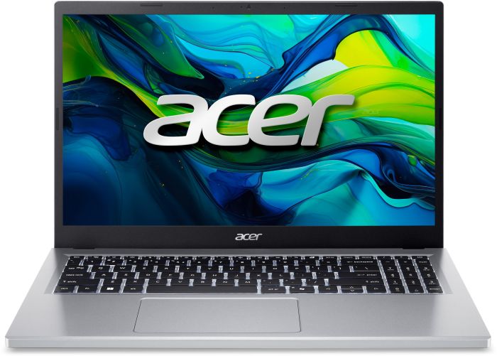 Ноутбук Acer Aspire Go AG15-32P 15.6" FHD, Intel C N150, 8GB, F256GB, UMA, Lin, серебристый