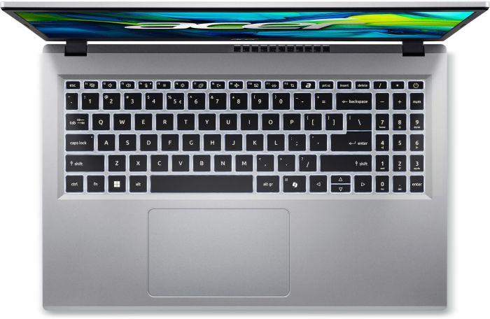 Ноутбук Acer Aspire Go AG15-32P 15.6" FHD, Intel C N150, 8GB, F256GB, UMA, Lin, серебристый