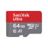 Карта памяти SanDisk microSD   64GB C10 UHS-I R140MB/s Ultra