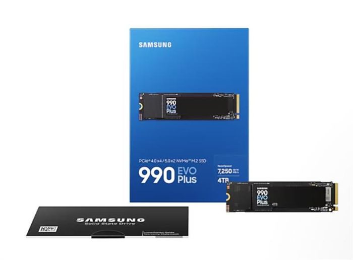 Накопитель SSD Samsung M.2 4TB PCIe 4.0 990EVO PLUS