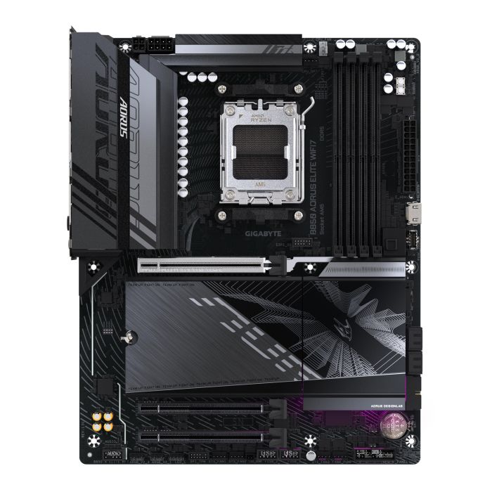 Материнская плата GIGABYTE B850 A ELITE WF7 sAM5 B850 4xDDR5 M.2 Wi-Fi BT ATX