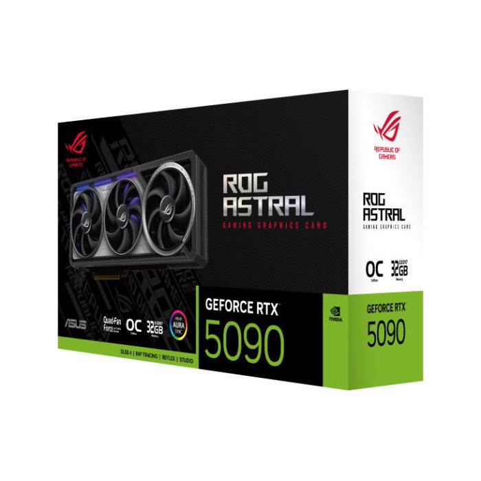 ASUS Graphic Card GeForce RTX 5090 32GB OC GDDR7 ROG-ASTRAL-RTX5090-O32G-GAMING
