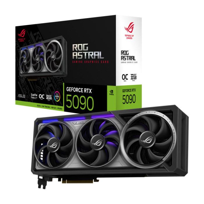 ASUS Graphic Card GeForce RTX 5090 32GB OC GDDR7 ROG-ASTRAL-RTX5090-O32G-GAMING