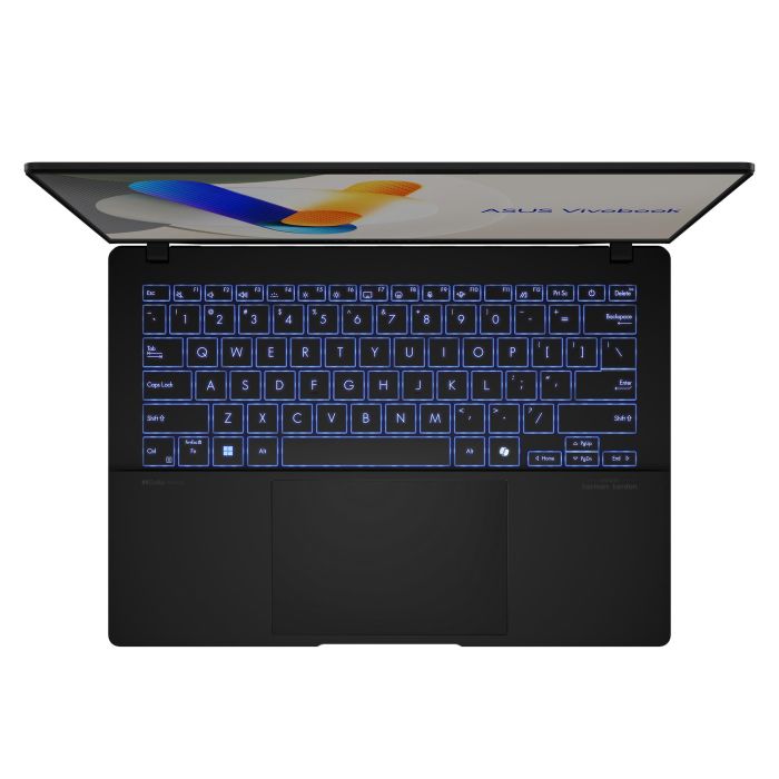 Ноутбук ASUS Vivobook S 14 S5406SA-QD100 14" WUXGA OLED, Intel Ultra 7 256V, 16GB, F1TB, UMA, NoOS, Чорний