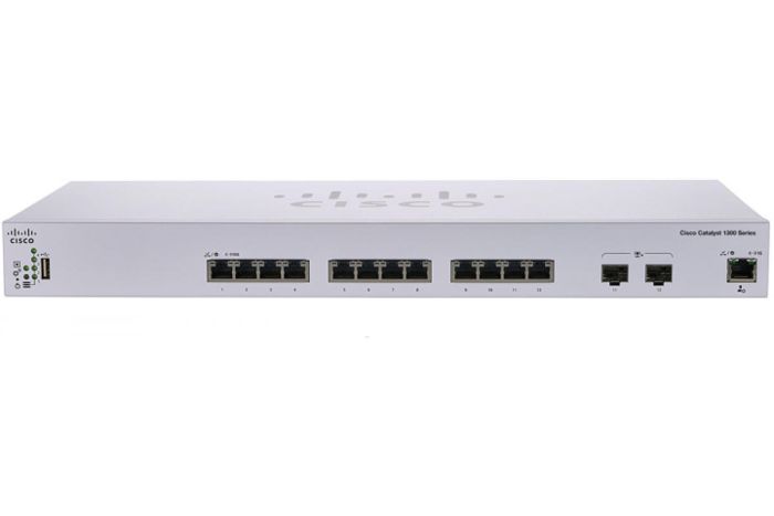 Cisco Switch Catalyst 1300 12х10GE, 2x10G SFP+