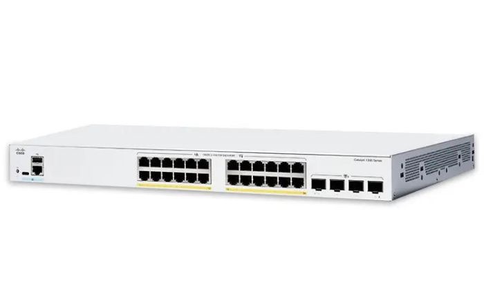 Коммутатор Cisco Catalyst 1300 24xGE, 4x1G SFP
