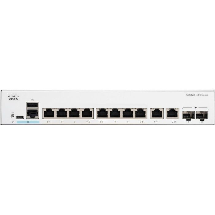 Cisco Switch Catalyst 1300 8xGE, Ext PS, 2x1G Combo