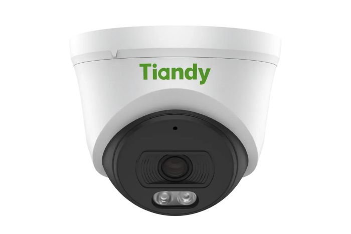 IP-камера   Spec:AK/I3W/E/Y/2.8mm/V2.0, 2MP, Color Maker Turret, 2.8mm, f/1.6, LED15m, IR30m, PoE, IP67 Tiandy TC-C320N