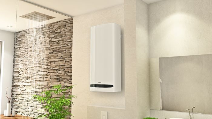 Водонагреватель электр. TESY Bellislimo Cloud плоский GCR 802722 E31 ECW Wi-Fi, 80л, 2,2кВт, ун. монтаж, электр. упр-ние, B, белый