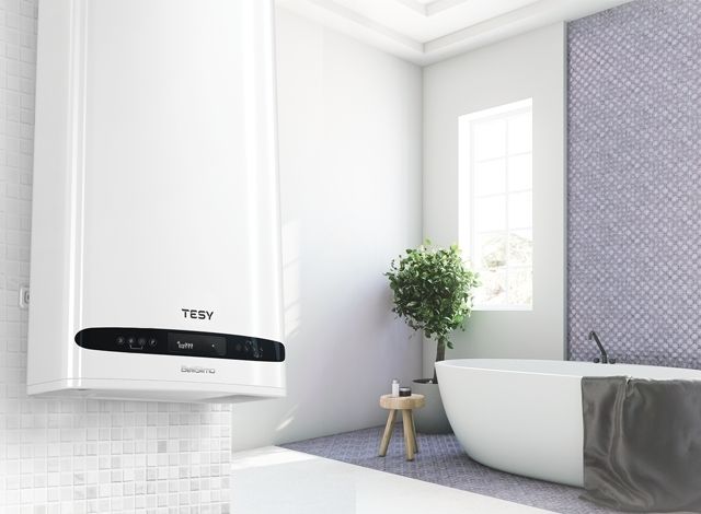 Водонагреватель электр. TESY Bellislimo Cloud плоский GCR 802722 E31 ECW Wi-Fi, 80л, 2,2кВт, ун. монтаж, электр. упр-ние, B, белый