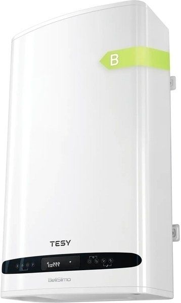 Водонагреватель электр. TESY Bellislimo Cloud плоский GCR 802722 E31 ECW Wi-Fi, 80л, 2,2кВт, ун. монтаж, электр. упр-ние, B, белый