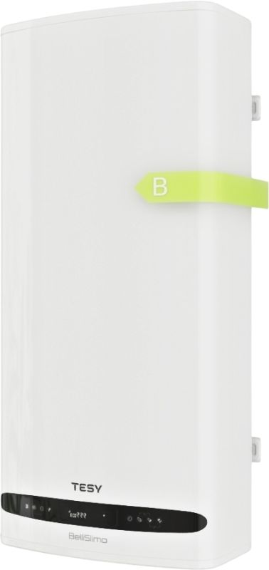 Водонагреватель электр. TESY Bellislimo Cloud плоский GCR 1002722 E31 ECW Wi-Fi, 100л, 2,2кВт, ун. монтаж, электр. упр-ние, B, белый