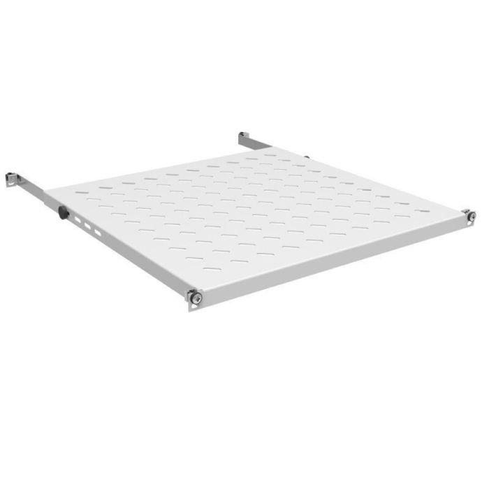 ZPAS shelf 19" 0.5U dept. 550mm (550-650), load rate 70kg