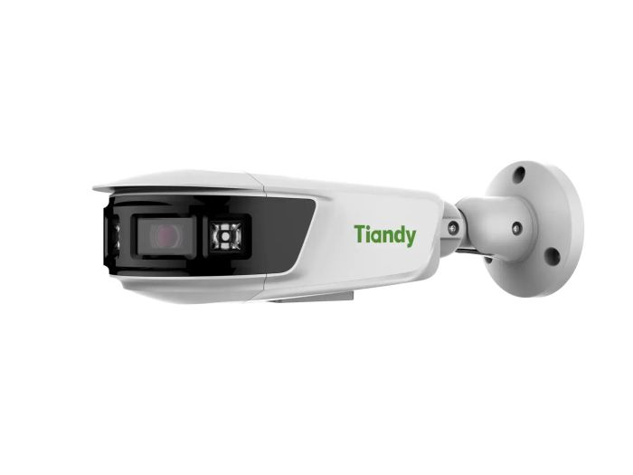 IP Camera  : 8MP, Panoramic, 2.8mm, f/1.0, LED 15m, DC 12V, PoE, IP67, speaker Tiandy TC-C382V
