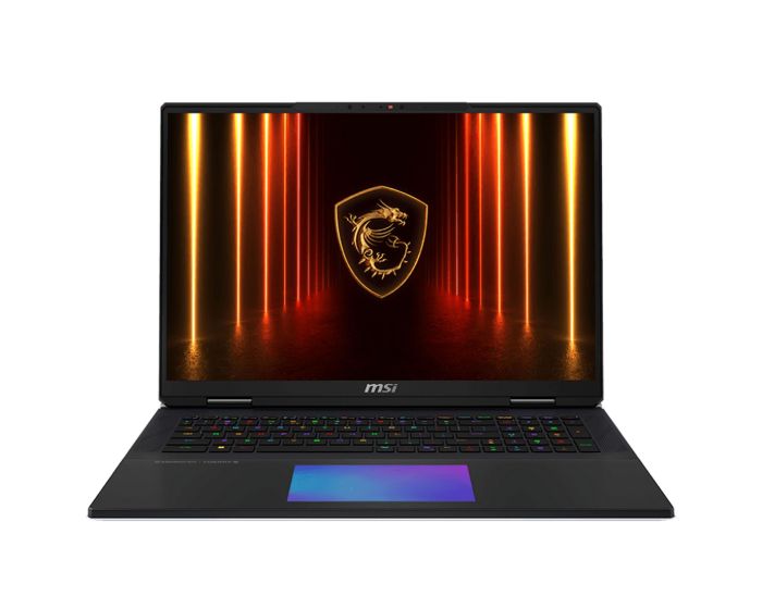 MSI Notebook Titan 18 HX AI A2XWJG 18" UHD+ mini LED 120Hz, Intel Ultra 9 285HX_24C_24T, 64GB, F4TB, NVD5090-24, W11P, black