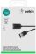 Belkin Cable USB-A - USB-AF (AM/AF) 1.8m Black
