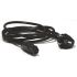 Кабель живлення Belkin Schuko < C13, (IEC F/EURO) 1.8м, чорний
