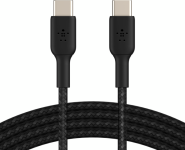 Belkin сable USB-C > USB-C charge/data, 1m, 60W, Type-C, BRAIDED, black
