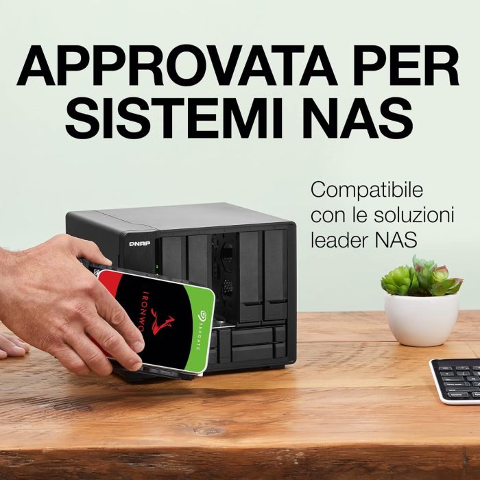 Жорсткий диск Seagate  2TB 3.5" 5400 256MB SATA IronWolf