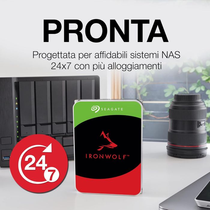 Жорсткий диск Seagate  2TB 3.5" 5400 256MB SATA IronWolf