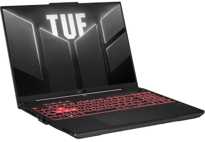 Ноутбук ASUS TUF Gaming A16 FA607NU-RL098 16" FHD IPS, AMD R5-7535HS, 16GB, F512GB, NVD4050-6, NoOS, Серый