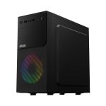 Корпус 2E Basis RD850 без БЖ 1xUSB3.0, 2xUSB2.0, 1x120мм ARGB, VGA 290мм, Metal Side Panel, mATX, чорний