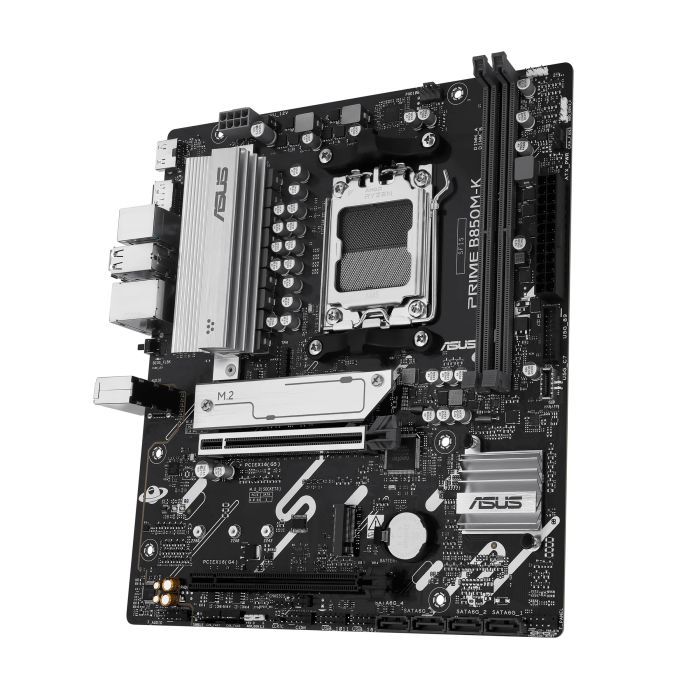 Материнcька плата ASUS PRIME B850M-K sAM5 B850 4xDDR5 M.2 HDMI DP mATX