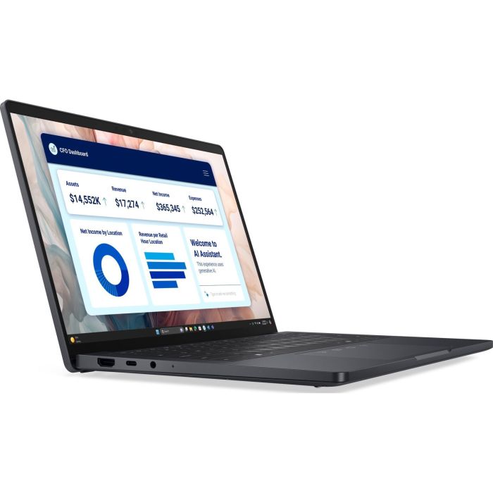 Ноутбук Dell Pro 13 Premium 13.3" QHD+ Touch, Intel U7 268V, 32GB, F512GB, UMA, Win11P, чорний