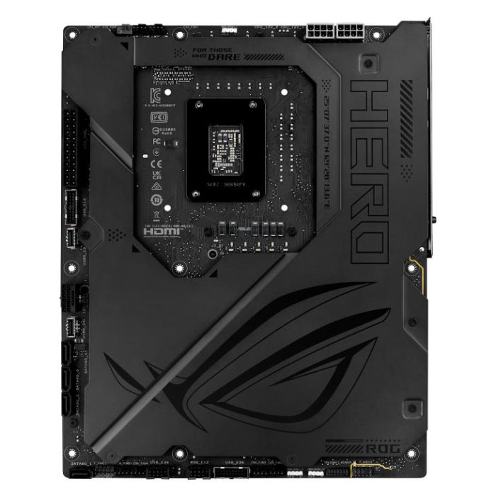 Материнcька плата ASUS ROG MAXIMUS Z890 HERO BTF s1851 Z890 4xDDR5 M.2 Thunderbolt HDMI Wi-Fi BT ATX BTF скрытое подключение разъемов