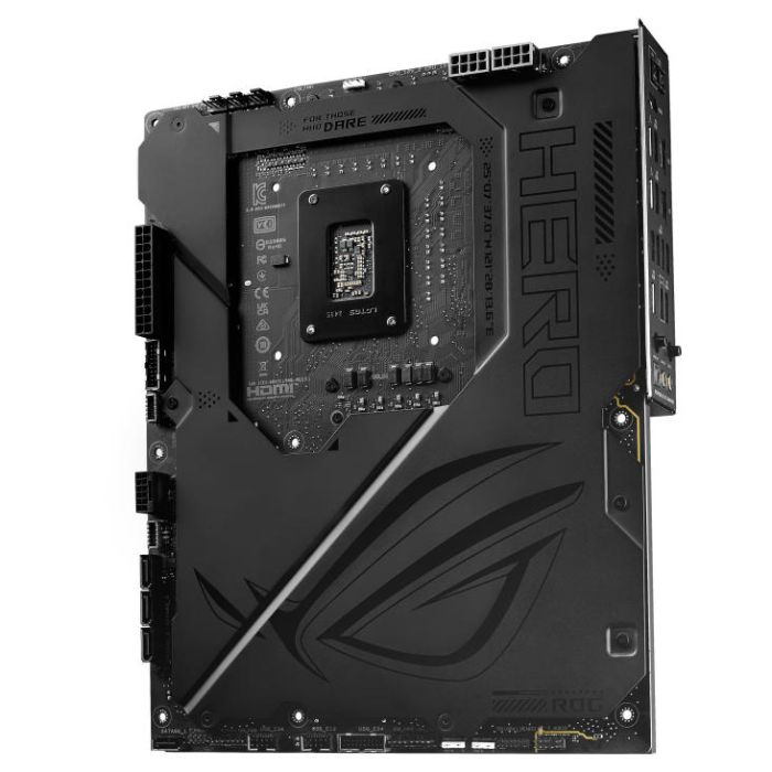 Материнcька плата ASUS ROG MAXIMUS Z890 HERO BTF s1851 Z890 4xDDR5 M.2 Thunderbolt HDMI Wi-Fi BT ATX BTF скрытое подключение разъемов