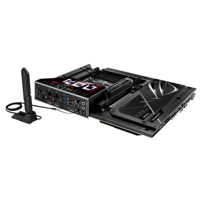 Материнcька плата ASUS ROG MAXIMUS Z890 HERO BTF s1851 Z890 4xDDR5 M.2 Thunderbolt HDMI Wi-Fi BT ATX BTF скрытое подключение разъемов