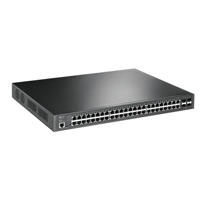 Коммутатор TP-LINK  48xGE (48xPoE), 4xSFP, 384Вт, Керований L2 TP-Link SG3452P