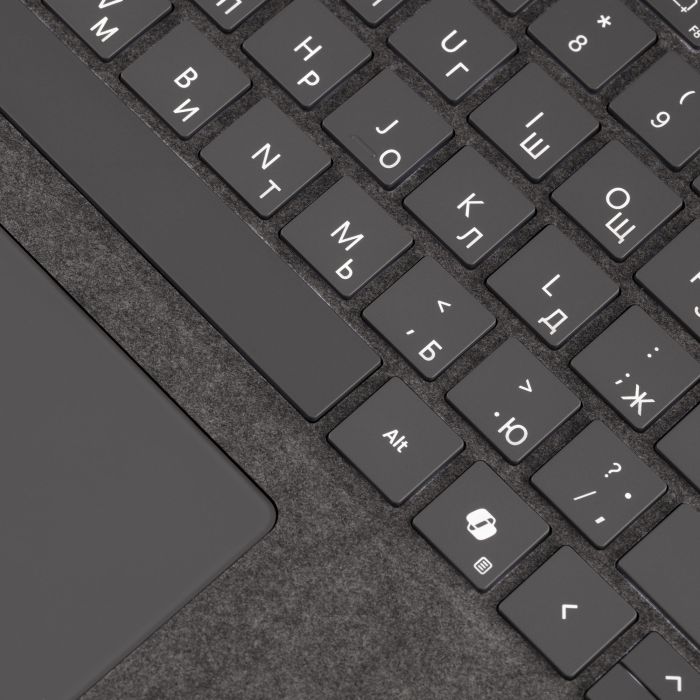 Клавиатура для планшета Surface Pro со стилусом Surface Pro Keyboard with Slim Pen, серебро