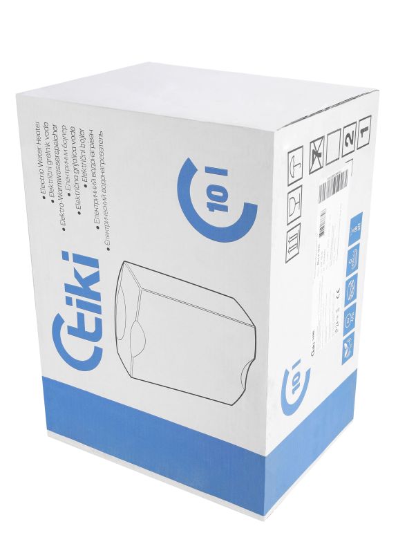 Electric water heater TIKI compact GT, 10L, 2kW, mounting above the sink, mechanical control, A, white, 700186