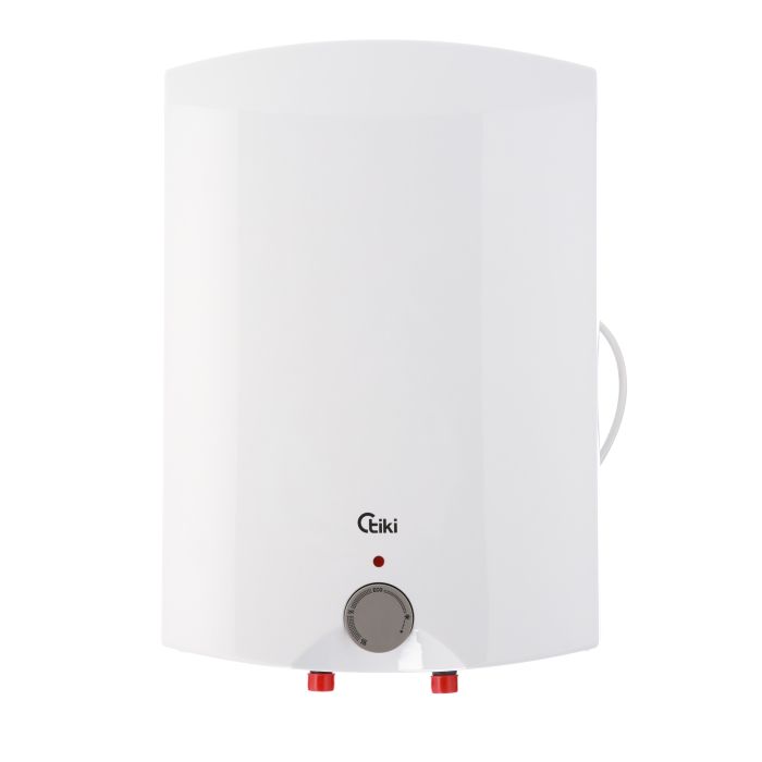 Electric water heater TIKI compact GT, 10L, 2kW, mounting above the sink, mechanical control, A, white, 700186