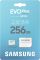 Samsung microSD 256GB C10 UHS-I  R130MB/s Evo Plus + SD