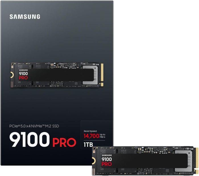 SSD Samsung  M.2 1TB PCIe 5.0 9100PRO