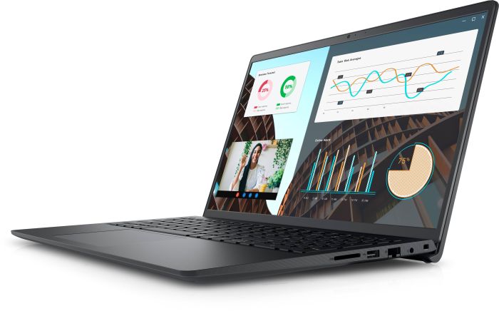 Ноутбук Dell Vostro 3530 15.6" FHD AG, Intel i5-1334U, 8GB, F512GB, UMA, Win11P, черный