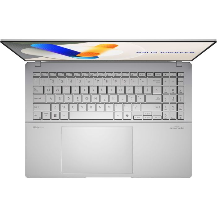 Ноутбук ASUS Vivobook S 16 M5606KA-RI014 16" 3K OLED, AMD AI 5 340, 16GB, F1TB, UMA, NoOS, Сріблястий