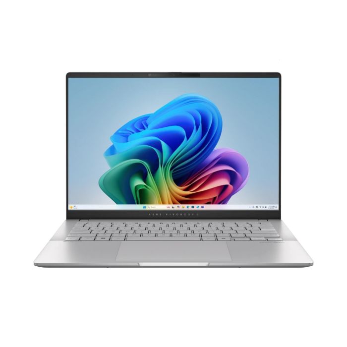Ноутбук ASUS Vivobook S 14 M5406KA-PP110W 14" 3K OLED, AMD AI 7 350, 24GB, F1TB, UMA, Win11, Сріблястий