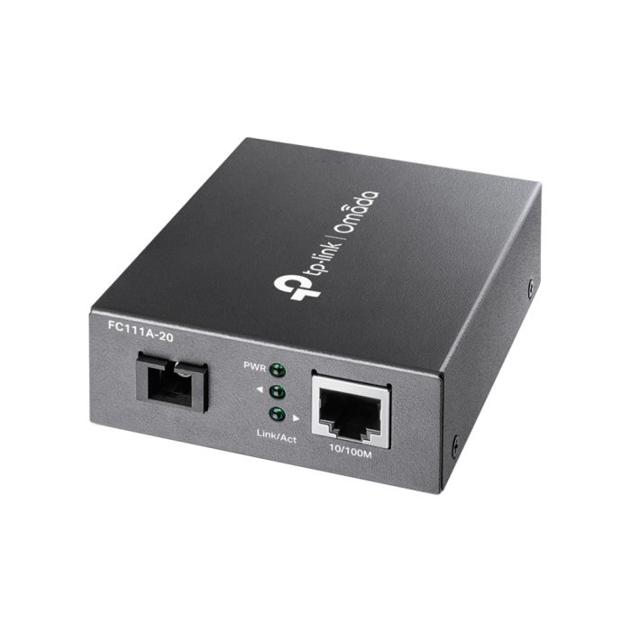 Медіаконвертер TP-LINK  1xFE, 100Base-LX, SM, WDM, 20km, SC TP-Link FC111A-20