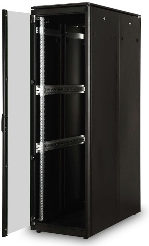 Шкаф DIGITUS 19", 42U, Network Unique, 600x1200 мм, 800кг максимально, черный