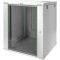 Шафа DIGITUS 19", 16U, Wall Mounting Dynamic Basic, 600x600 мм, 60кг максимально, сіра