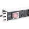 DIGITUS 1U Aluminum PDU, rackmountable, 7x safety outlet 16A, 4000W, 250VAC 50/60Hz, overload protection