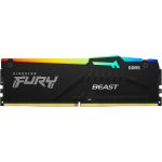 Пам'ять ПК Kingston DDR5  16GB KIT (8GBx2) 5600 FURY Beast RGB EXPO