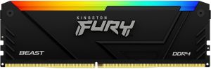 Пам'ять ПК Kingston DDR4 16GB KIT (8GBx2) 3600 FURY Beast RGB