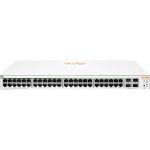 Комутатор HPE Aruba Instant On 1930 48G Class4 PoE 4SFP/SFP+ 370W, 48xGE, 4xGE SFP ports, LT Warranty